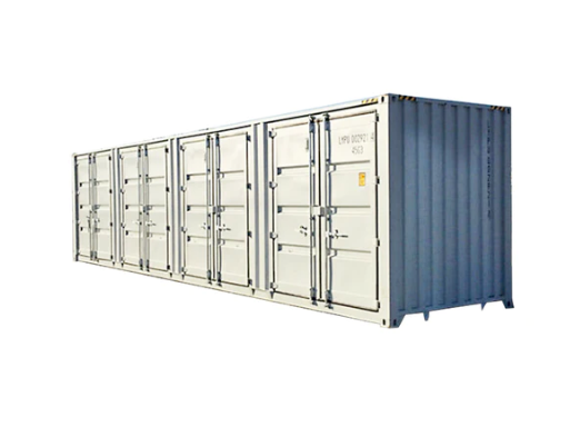 40ft High Cube Storage Container with 4 Side Doors