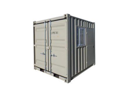 7ft Small Cubic Shipping Container with Window and Man Door