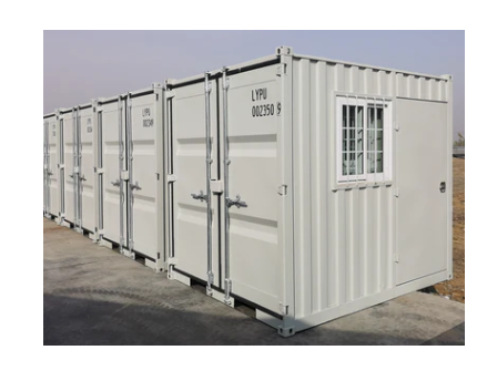 7ft Small Cubic Shipping Container with Window and Man Door