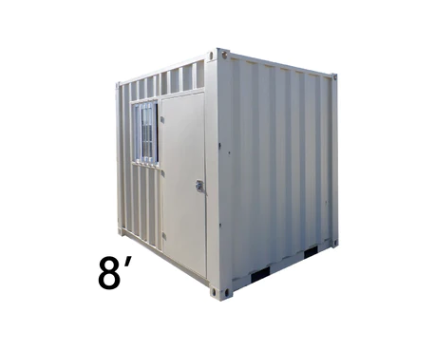 7ft Small Cubic Shipping Container with Window and Man Door