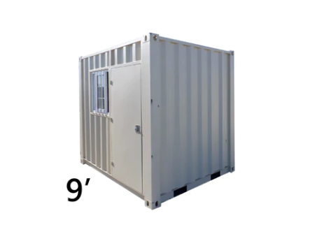 7ft Small Cubic Shipping Container with Window and Man Door